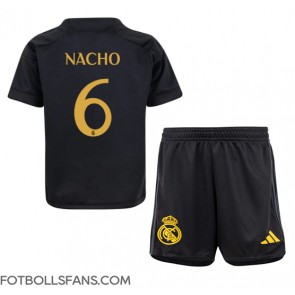 Real Madrid Nacho #6 Replika Tredje Tröja Barn 2023-24 Kortärmad (+ Korta byxor)